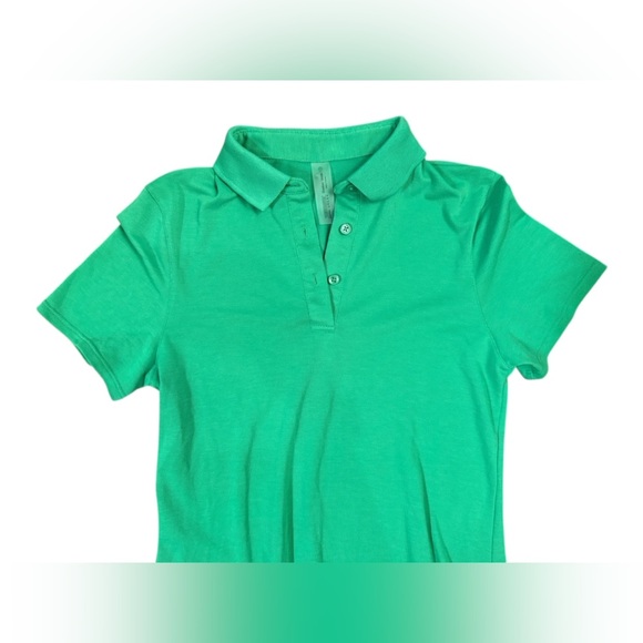 Outdoor Voices® Birdie Polo Dress in Kelly Green Size Small - Picture 5 of 9